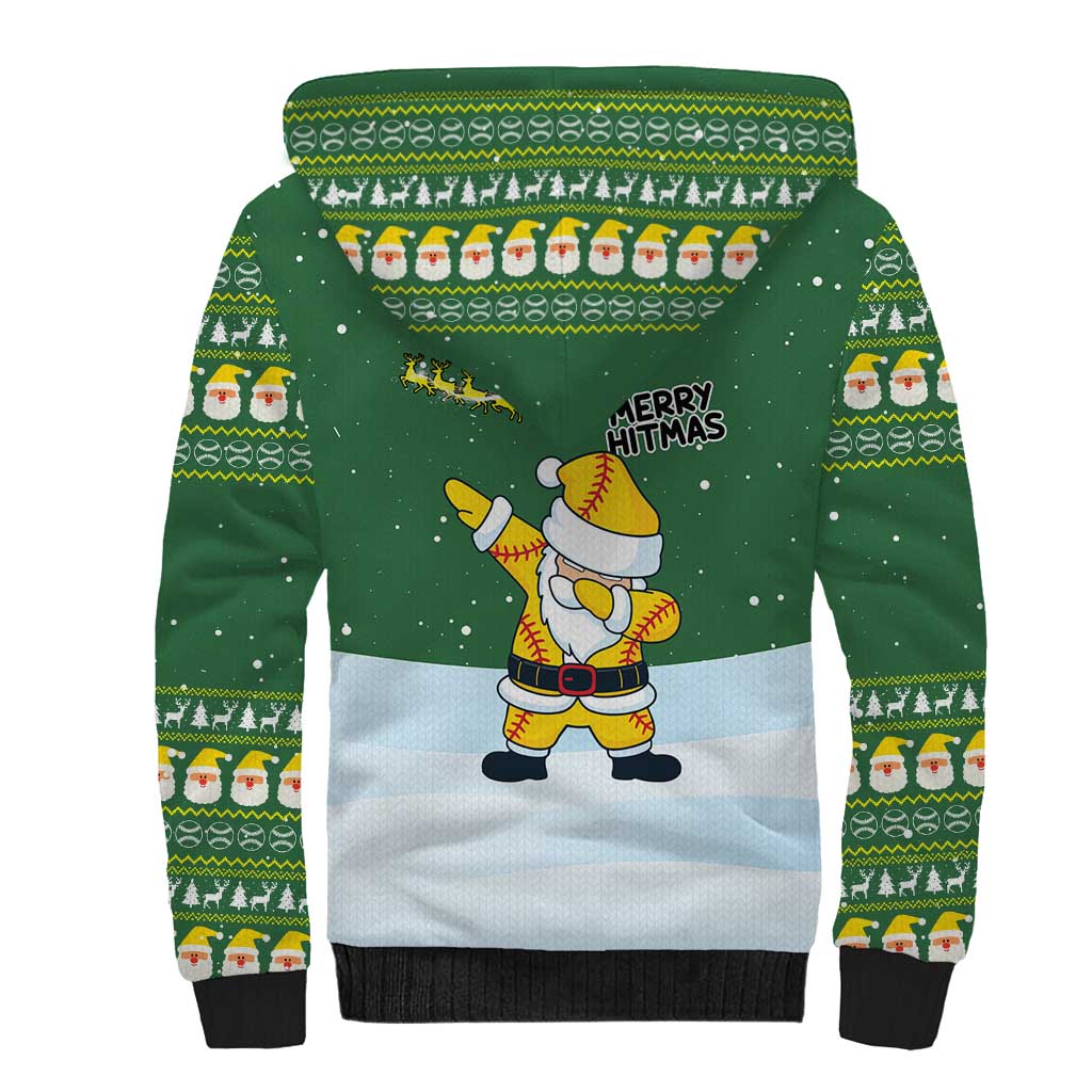 Merry Hitsmas Christmas Yall Christmas Sherpa Hoodie Xmas Holiday Patterns - Wonder Print Shop