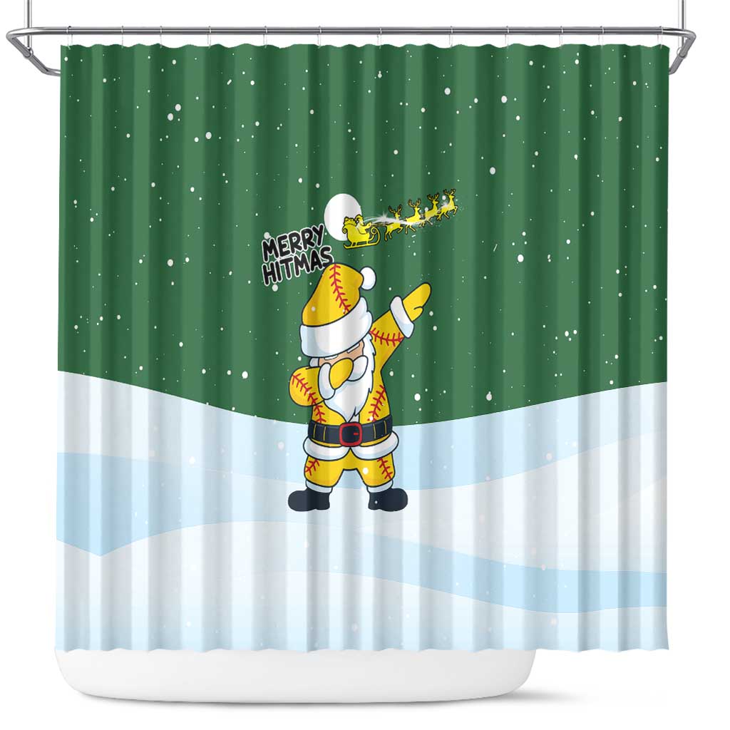 Merry Hitsmas Christmas Yall Christmas Shower Curtain Xmas Holiday Patterns - Wonder Print Shop