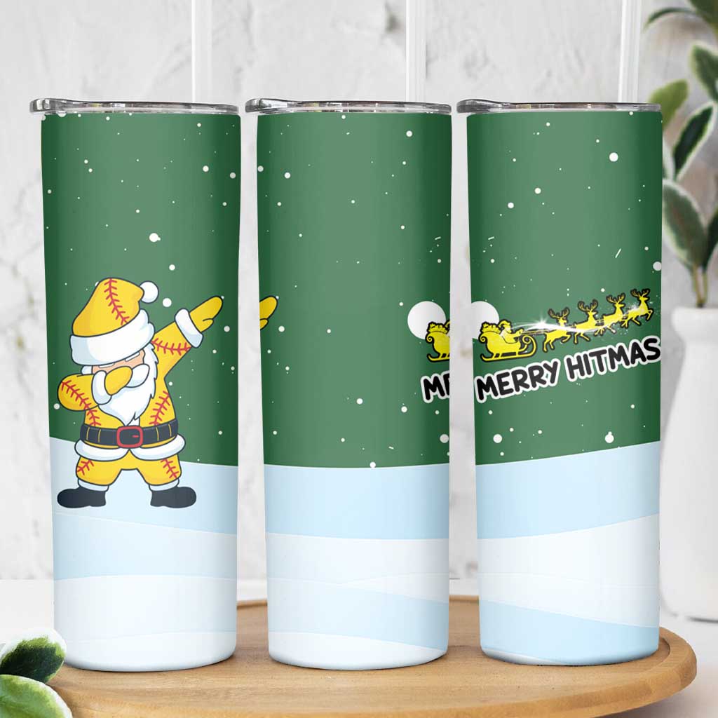 Merry Hitsmas Christmas Yall Christmas Skinny Tumbler Xmas Holiday Patterns - Wonder Print Shop