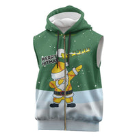 Merry Hitsmas Christmas Yall Christmas Sleeveless Zip Hoodie Xmas Holiday Patterns - Wonder Print Shop