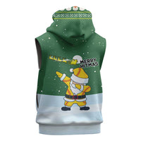 Merry Hitsmas Christmas Yall Christmas Sleeveless Zip Hoodie Xmas Holiday Patterns - Wonder Print Shop