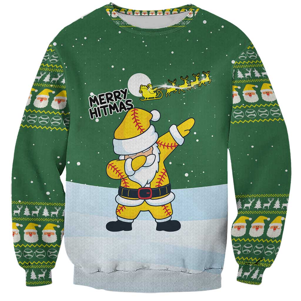 Merry Hitsmas Christmas Yall Christmas Sweatshirt Xmas Holiday Patterns - Wonder Print Shop