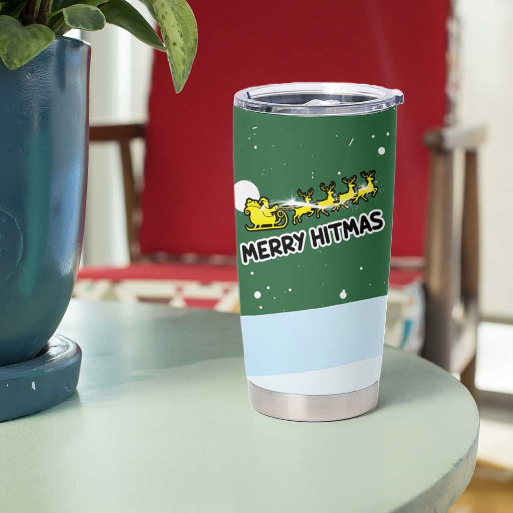Merry Hitsmas Christmas Yall Christmas Tumbler Cup Xmas Holiday Patterns - Wonder Print Shop