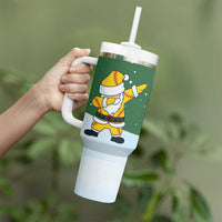 Merry Hitsmas Christmas Yall Christmas Tumbler With Handle Xmas Holiday Patterns - Wonder Print Shop