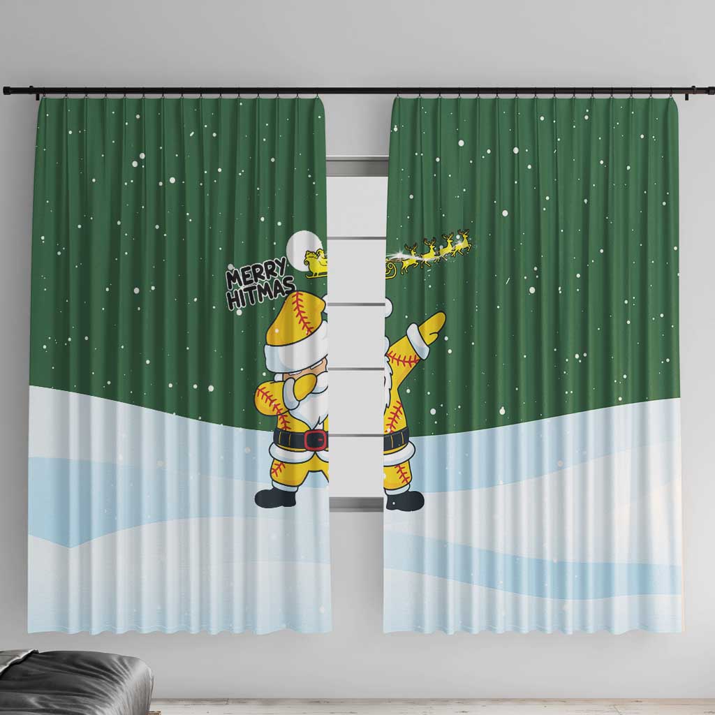 Merry Hitsmas Christmas Yall Christmas Window Curtain Xmas Holiday Patterns - Wonder Print Shop
