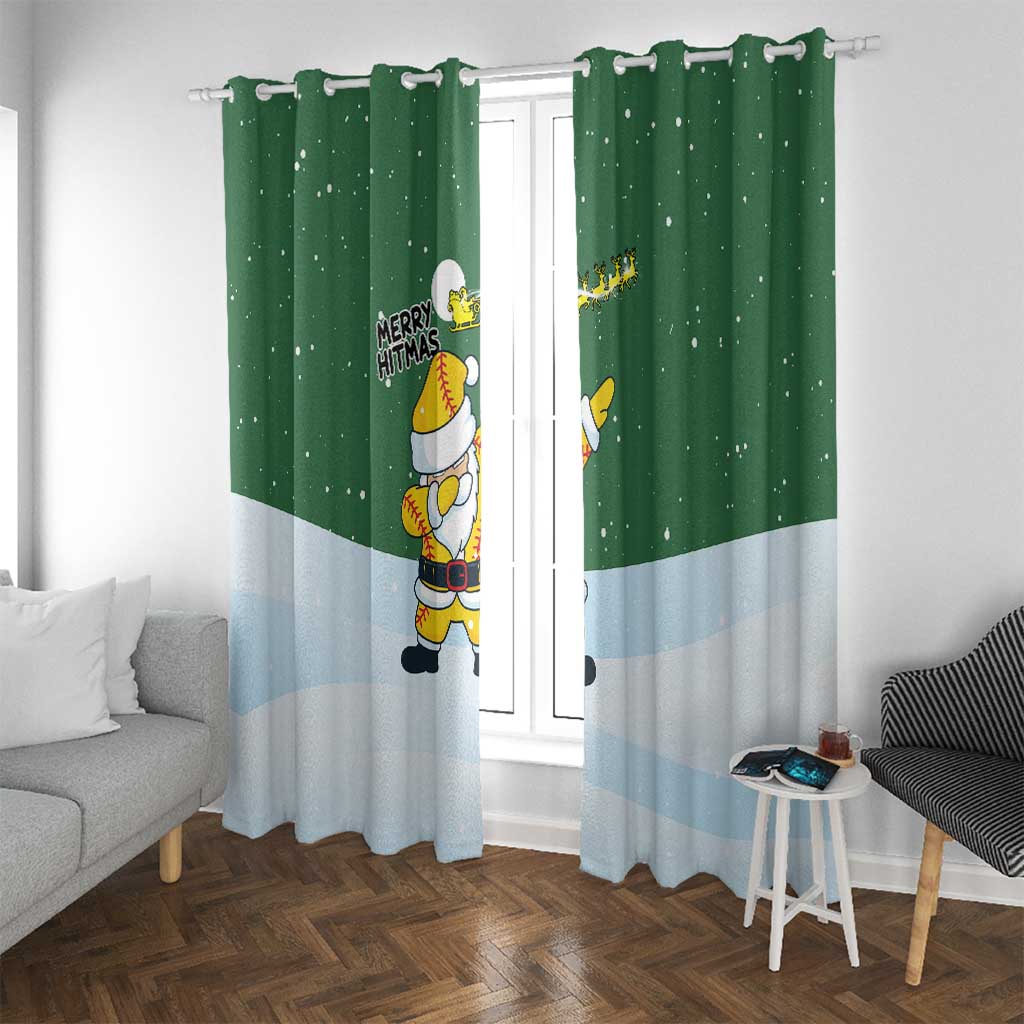Merry Hitsmas Christmas Yall Christmas Window Curtain Xmas Holiday Patterns - Wonder Print Shop