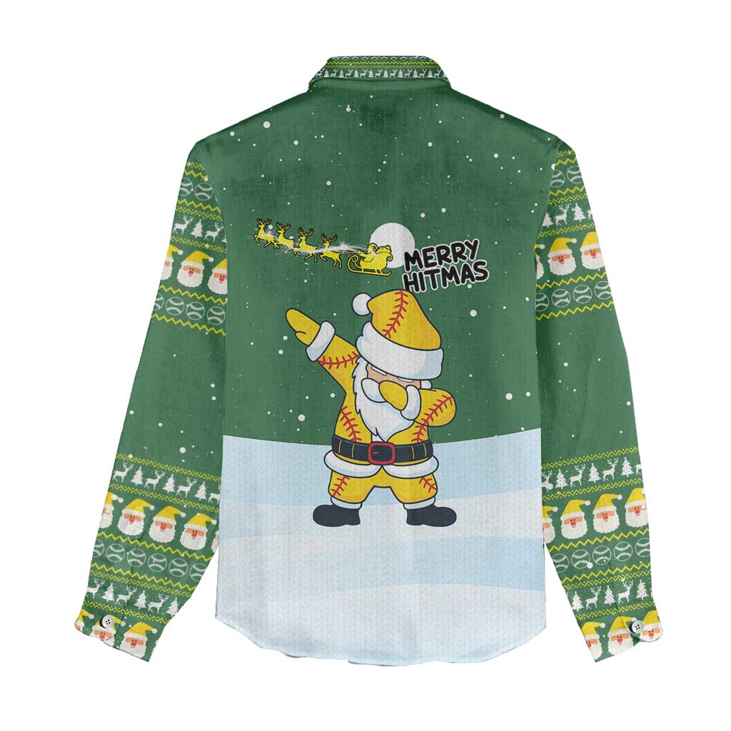 Merry Hitsmas Christmas Yall Christmas Women Casual Shirt Xmas Holiday Patterns - Wonder Print Shop