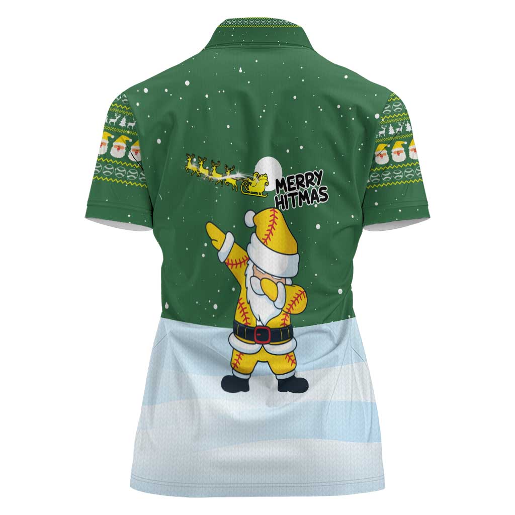 Merry Hitsmas Christmas Yall Christmas Women Polo Shirt Xmas Holiday Patterns - Wonder Print Shop