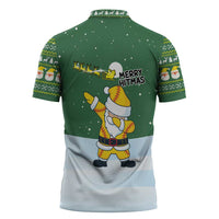 Merry Hitsmas Christmas Yall Christmas Zipper Polo Shirt Xmas Holiday Patterns - Wonder Print Shop