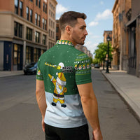 Merry Hitsmas Christmas Yall Christmas Zipper Polo Shirt Xmas Holiday Patterns - Wonder Print Shop