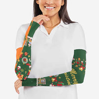 Merry Kiss My Texas Christmas Arm Sleeves Xmas Holiday Patterns - Wonder Print Shop