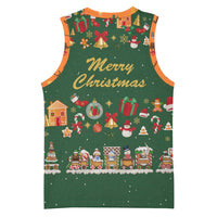 Merry Kiss My Texas Christmas Basketball Jersey Xmas Holiday Patterns - Wonder Print Shop