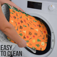 Merry Kiss My Texas Christmas Bathroom Set Xmas Holiday Patterns - Wonder Print Shop