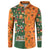 Merry Kiss My Texas Christmas Button Sweatshirt Xmas Holiday Patterns - Wonder Print Shop