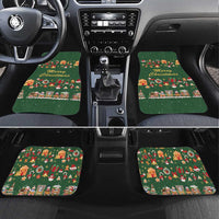 Merry Kiss My Texas Christmas Car Mats Xmas Holiday Patterns - Wonder Print Shop
