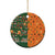 Merry Kiss My Texas Christmas Ceramic Ornament Xmas Holiday Patterns - Wonder Print Shop
