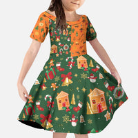 Merry Kiss My Texas Christmas Family Matching Off The Shoulder Long Sleeve Dress and Hawaiian Shirt Xmas Holiday Patterns - Wonder Print Shop