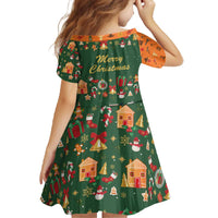 Merry Kiss My Texas Christmas Family Matching Off The Shoulder Long Sleeve Dress and Hawaiian Shirt Xmas Holiday Patterns - Wonder Print Shop