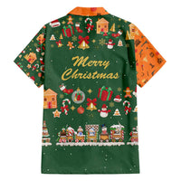 Merry Kiss My Texas Christmas Family Matching Short Sleeve Bodycon Dress and Hawaiian Shirt Xmas Holiday Patterns - Wonder Print Shop