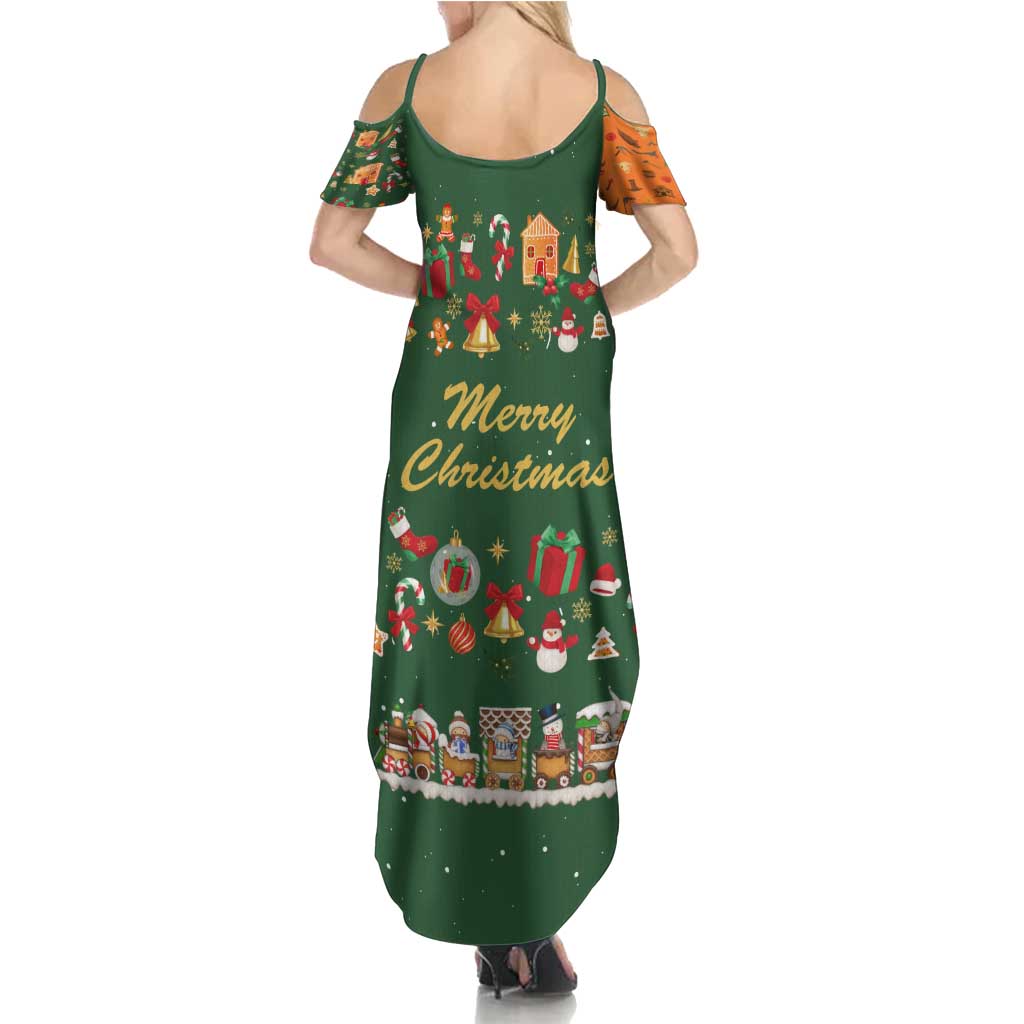 Merry Kiss My Texas Christmas Family Matching Summer Maxi Dress and Hawaiian Shirt Xmas Holiday Patterns - Wonder Print Shop