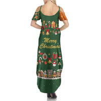 Merry Kiss My Texas Christmas Family Matching Summer Maxi Dress and Hawaiian Shirt Xmas Holiday Patterns - Wonder Print Shop