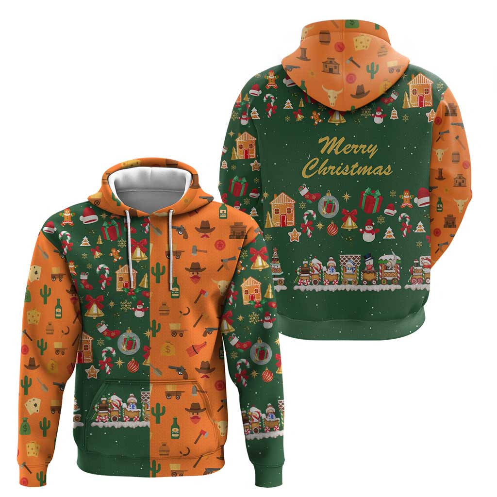 Merry Kiss My Texas Christmas Hoodie Xmas Holiday Patterns - Wonder Print Shop