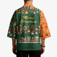 Merry Kiss My Texas Christmas Kimono Xmas Holiday Patterns - Wonder Print Shop