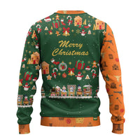 Merry Kiss My Texas Christmas Ugly Christmas Sweater Xmas Holiday Patterns - Wonder Print Shop