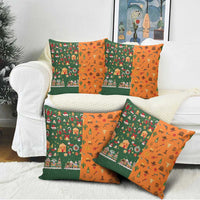Merry Kiss My Texas Christmas Pillow Cover Xmas Holiday Patterns - Wonder Print Shop