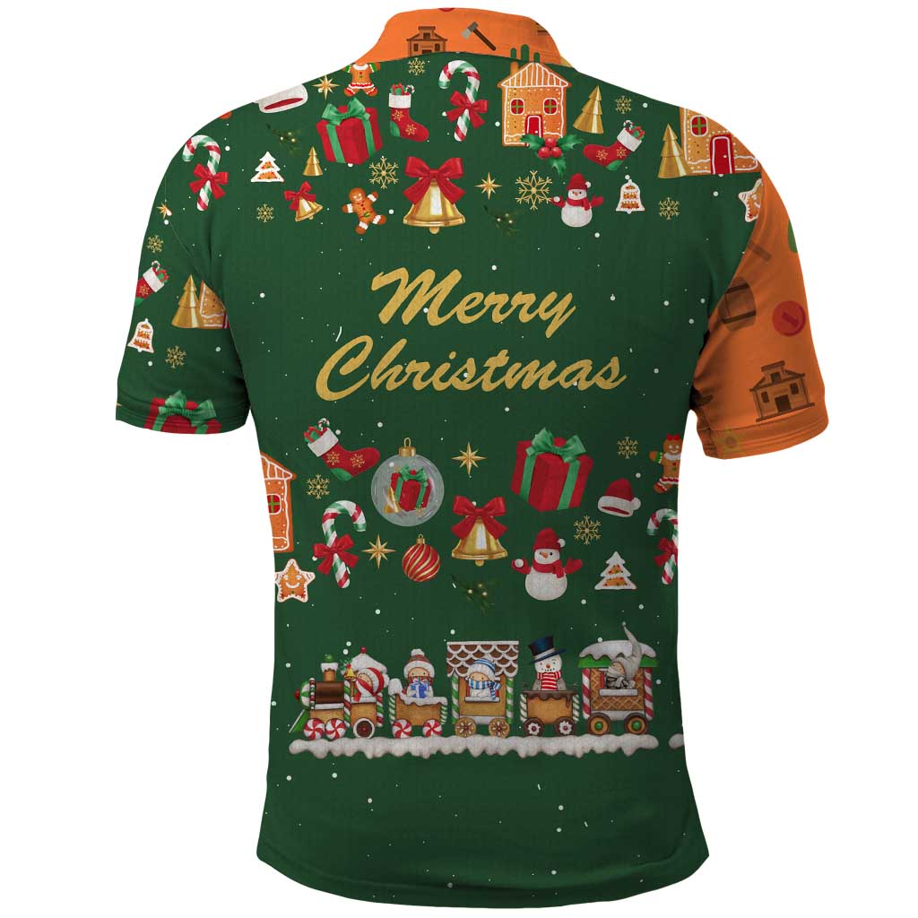 Merry Kiss My Texas Christmas Polo Shirt Xmas Holiday Patterns - Wonder Print Shop