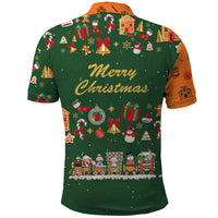 Merry Kiss My Texas Christmas Polo Shirt Xmas Holiday Patterns - Wonder Print Shop