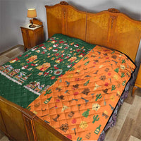 Merry Kiss My Texas Christmas Quilt Xmas Holiday Patterns - Wonder Print Shop