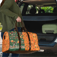 Merry Kiss My Texas Christmas Travel Bag Xmas Holiday Patterns - Wonder Print Shop