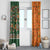 Merry Kiss My Texas Christmas Window Curtain Xmas Holiday Patterns - Wonder Print Shop