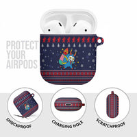 Merry Krampus Christmas AirPods Case Xmas Holiday Patterns - Wonder Print Shop