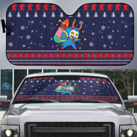 Merry Krampus Christmas Auto Sun Shade Xmas Holiday Patterns - Wonder Print Shop
