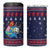Merry Krampus Christmas 4 in 1 Can Cooler Tumbler Xmas Holiday Patterns - Wonder Print Shop
