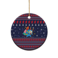 Merry Krampus Christmas Ceramic Ornament Xmas Holiday Patterns - Wonder Print Shop