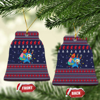 Merry Krampus Christmas Ceramic Ornament Xmas Holiday Patterns - Wonder Print Shop