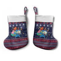 Merry Krampus Christmas Stocking Xmas Holiday Patterns - Wonder Print Shop
