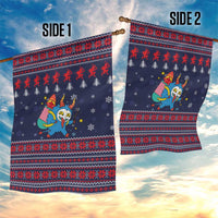 Merry Krampus Christmas Garden Flag Xmas Holiday Patterns - Wonder Print Shop