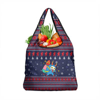 Merry Krampus Christmas Grocery Bag Xmas Holiday Patterns - Wonder Print Shop
