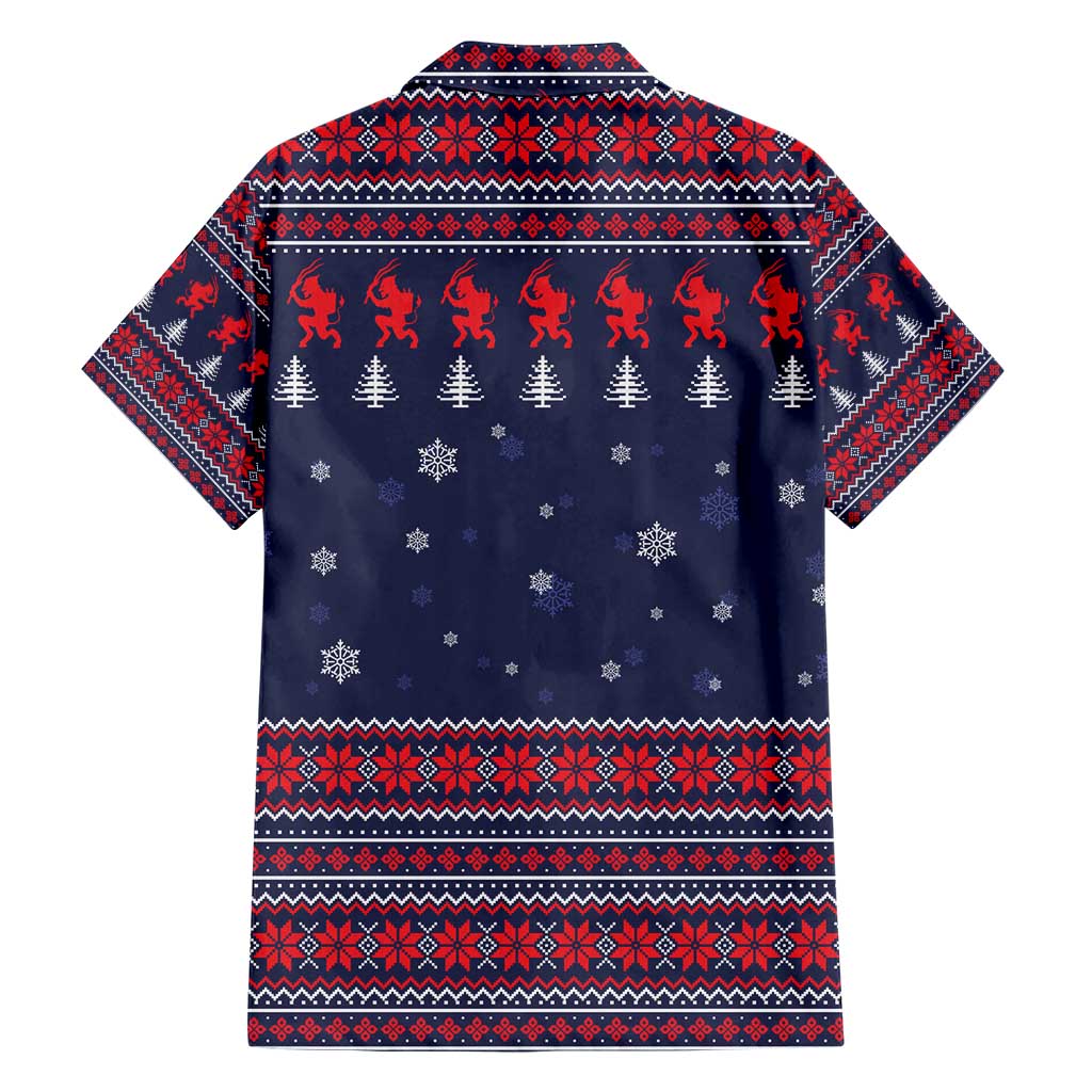 Merry Krampus Christmas Hawaiian Shirt Xmas Holiday Patterns - Wonder Print Shop