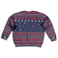 Merry Krampus Christmas Kid Ugly Christmas Sweater Xmas Holiday Patterns - Wonder Print Shop