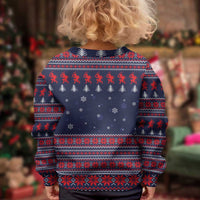 Merry Krampus Christmas Kid Ugly Christmas Sweater Xmas Holiday Patterns - Wonder Print Shop