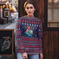 Merry Krampus Christmas Ugly Christmas Sweater Xmas Holiday Patterns - Wonder Print Shop