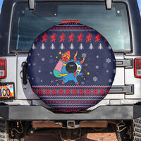 Merry Krampus Christmas Spare Tire Cover Xmas Holiday Patterns - Wonder Print Shop