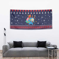 Merry Krampus Christmas Tapestry Xmas Holiday Patterns - Wonder Print Shop