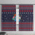 Merry Krampus Christmas Window Curtain Xmas Holiday Patterns - Wonder Print Shop