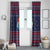 Merry Krampus Christmas Window Curtain Xmas Holiday Patterns - Wonder Print Shop